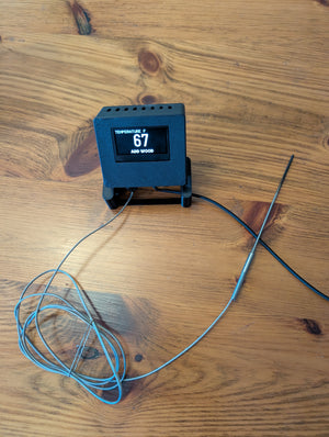 Blaze Buddy prototype temperature monitor